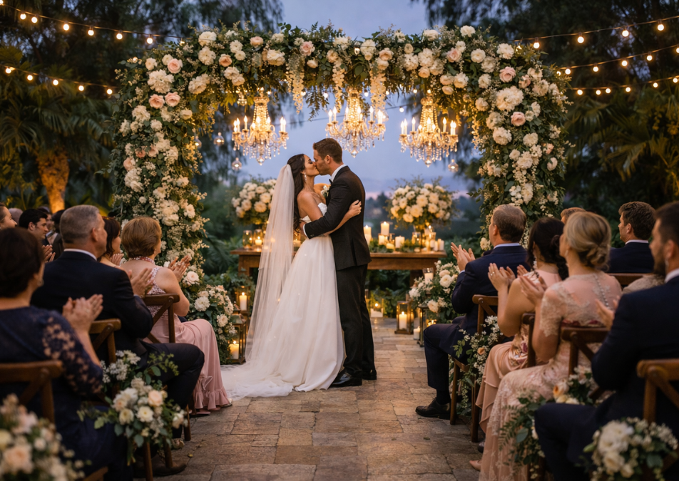 ideias para cerimonia e recepção